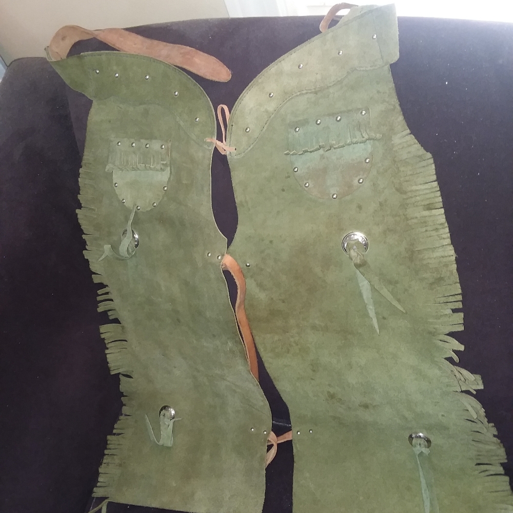 Cowboy chaps, kid's vtg